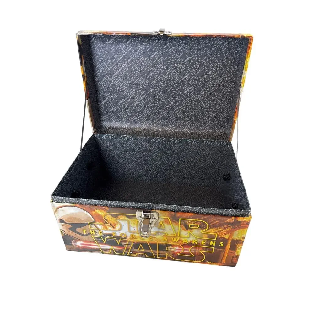 Disney Star Wars Captain Phasma Storage‎ Chest TOY BOX Trunk Rope Handles EUC